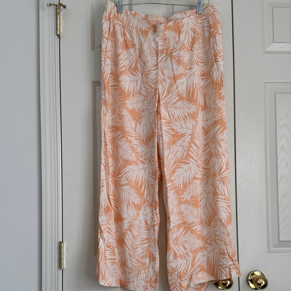 J.Jill Silky-Soft Full-Leg Crops - Size M (NWT)